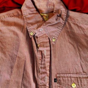 Brooks Brothers Dress Shirt! Size M. Red and White.
